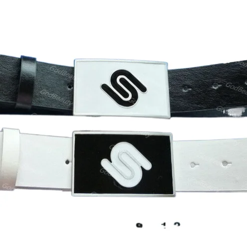 Womans belt New Women Fashion Belt Golf Luxury Brand Custom Design PU Belts With Enamel Buckle