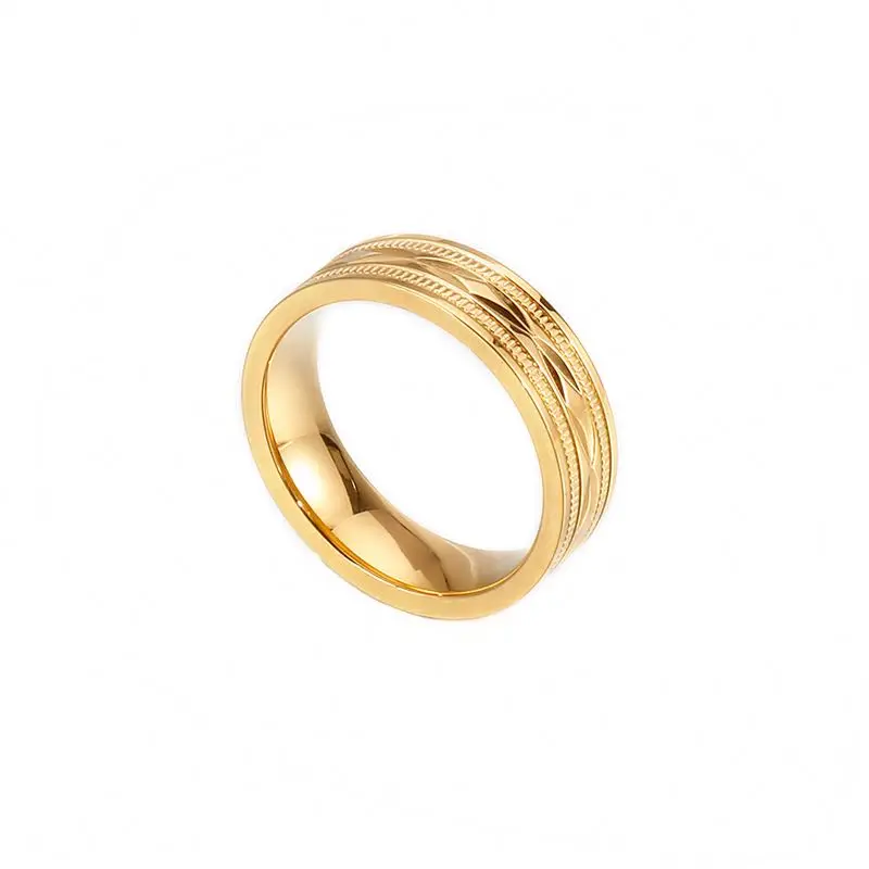 
2021 High Quality Couple 14k 585 White Gold Ring Acrylic in Competitive Price Knuckle Jewelry Rings 