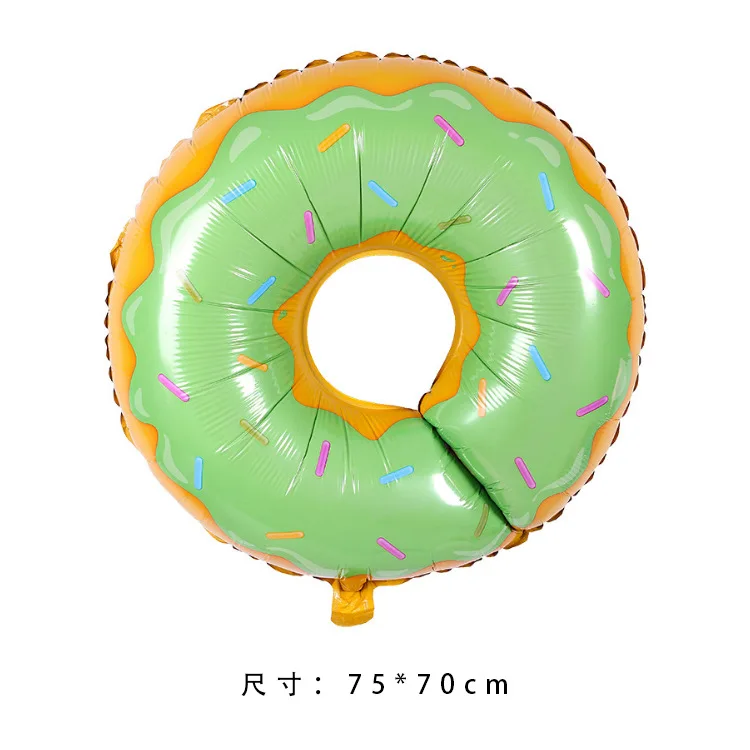 Candyland Birthday Party Decorations Donut Birthday Party Supplies with Happy Birthday Banner Ice Cream Foil Balloon