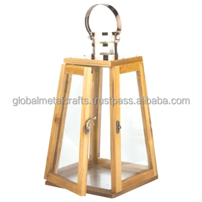 Wooden Candle Lantern, Rustic Wedding Centerpieces for Tables Farmhouse Wooden Candle Holder for  Wedding Farmhouse Home decor