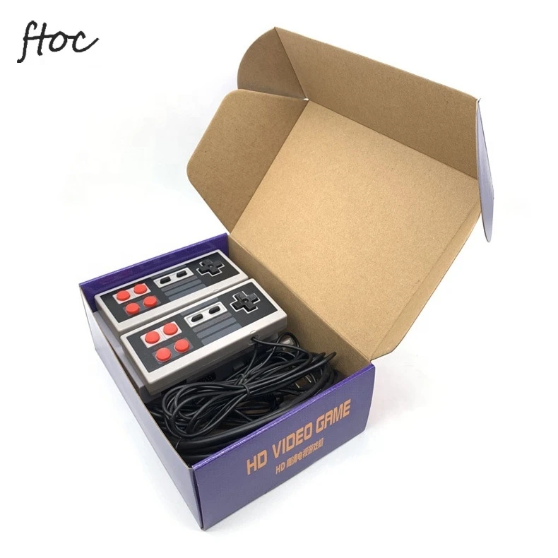 Mini Classic N E S TV Game Console Support TF Card 8 Bit Retro Video Game Console Built-In 621 Games HD Handheld Gaming Player