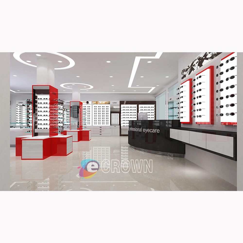 Modern Eyecare Luxury Shop King Queen Optical ODM