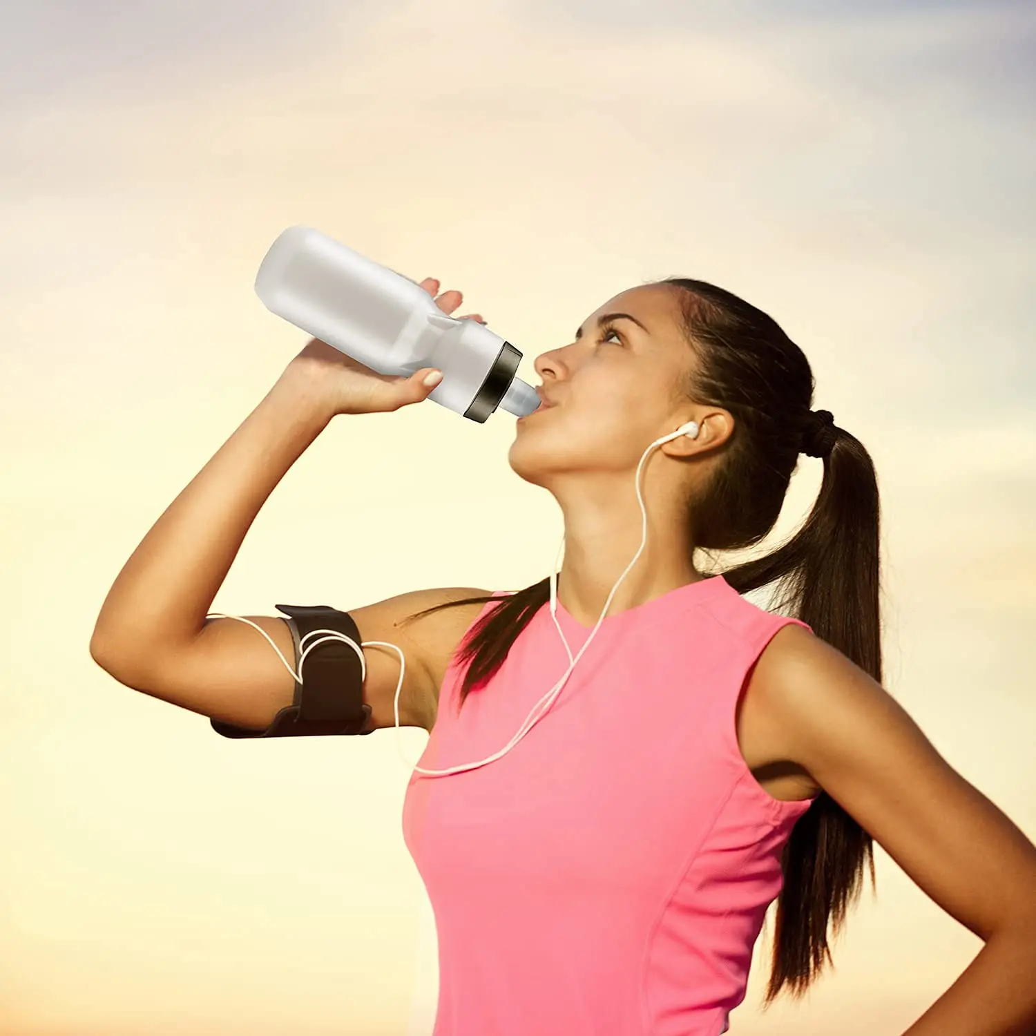 Beeman 24 Oz Bpa Free Bike Water Bottles Ultralight Mtb Insulated Bike Accessories Sports Squeeze Water Bottle