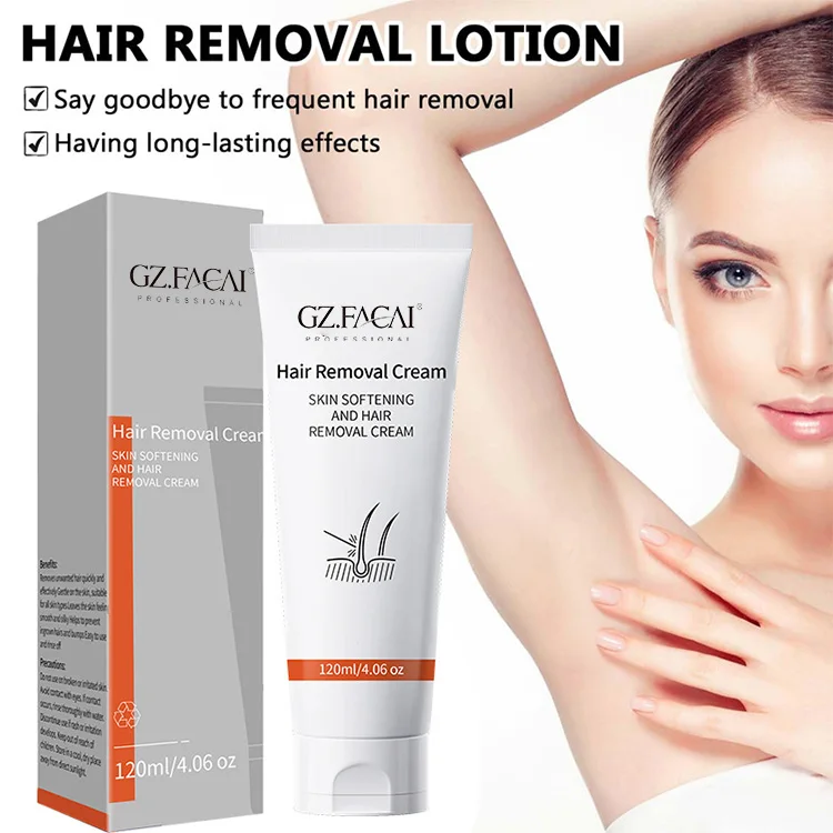 Permanent Depilatory Cream Imported From South Korea For Unisex Facial Armpit And Hands Moisturizing Without Stimulation 120ml