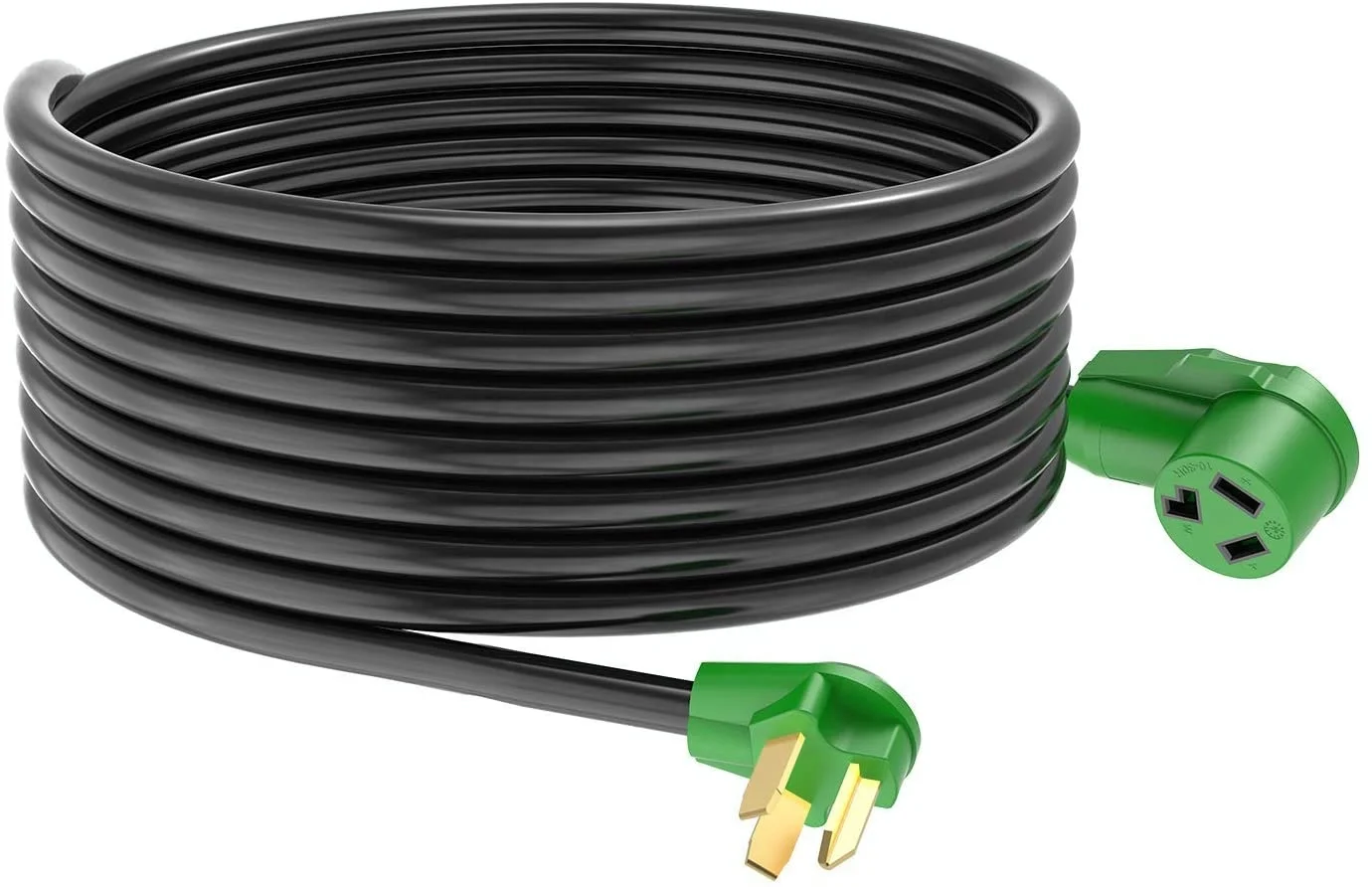J476 3 Prong Dryer Extension Cord 50 Feet NEMA 10-30P to 10-30R Heavy Duty STW Extension Cord,30Amp 125V/250V 10-AWG