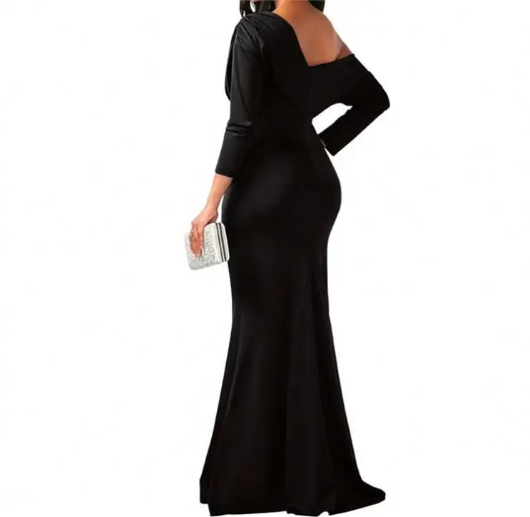 Wholesale Clothing Manufacturer Women Formal Dress Elegant Gown Dresses Plus Size Evening Dress