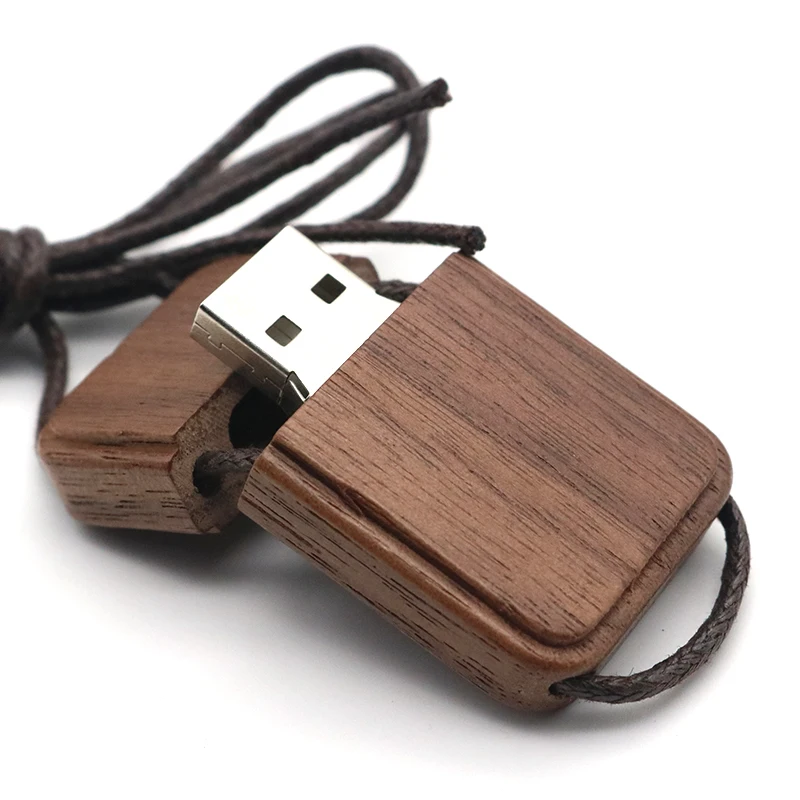 Usb-флеш-накопитель деревянный с логотипом на заказ, 4/8/16/32/64 ГБ