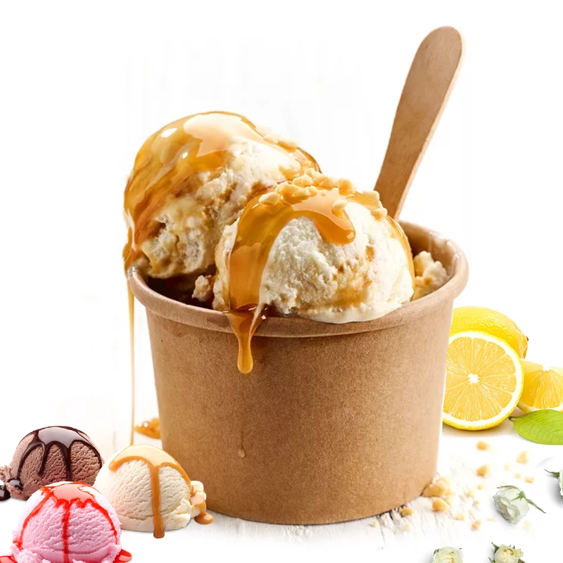 OEM мягкие ванильное мороженое при помощи фризера для мягкого мороженого