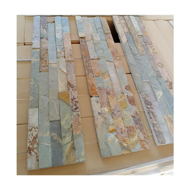 China Factory Supply Natural Rusty Slate Stone