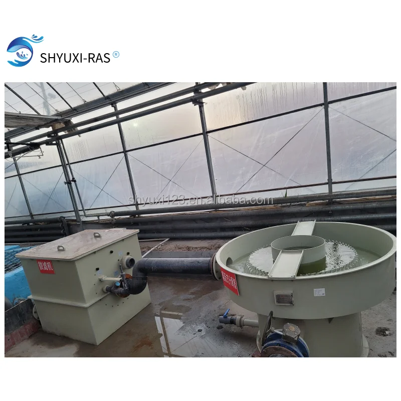 
High Density Recirculating Aquaculture System salmon Farming indoor RAS 