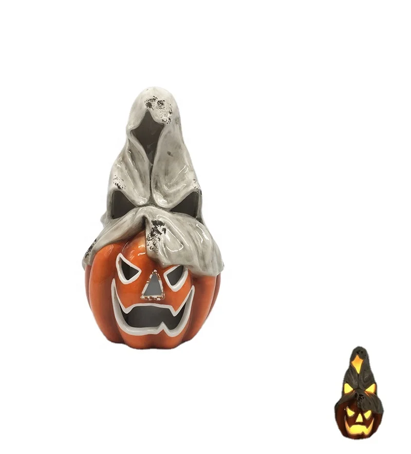 Halloween Decor Best Selling Cheap Ceramic Pumpkin Household Decor New Funny Halloween Pumpkin Decoration