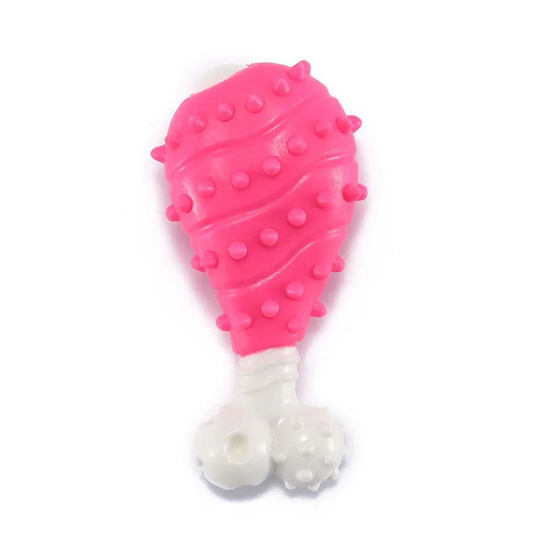 Pet Toy Chicken Bone Nylon Wrap Glue Dog Bite Resistant Teeth Cleaning Chew supplies