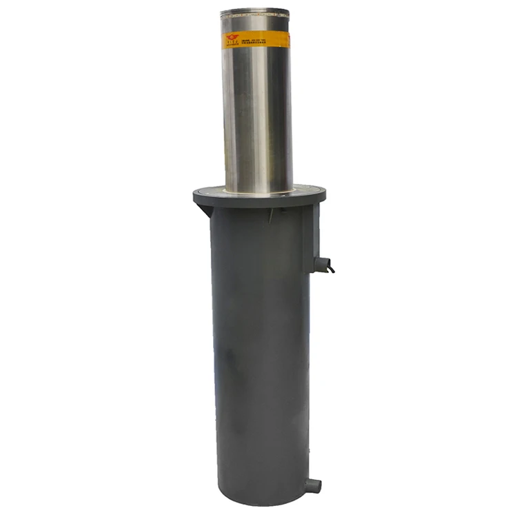 Street Bollards Semi Automatic Car Park Bollards Manual Electric Parking Bollards Telescopic