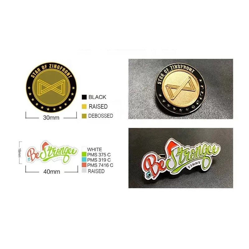 Best-Selling Cartoon Metal Crafts Dye Colors Metal Lapel Badge With Butterfly Clutch For Bags Backpacks