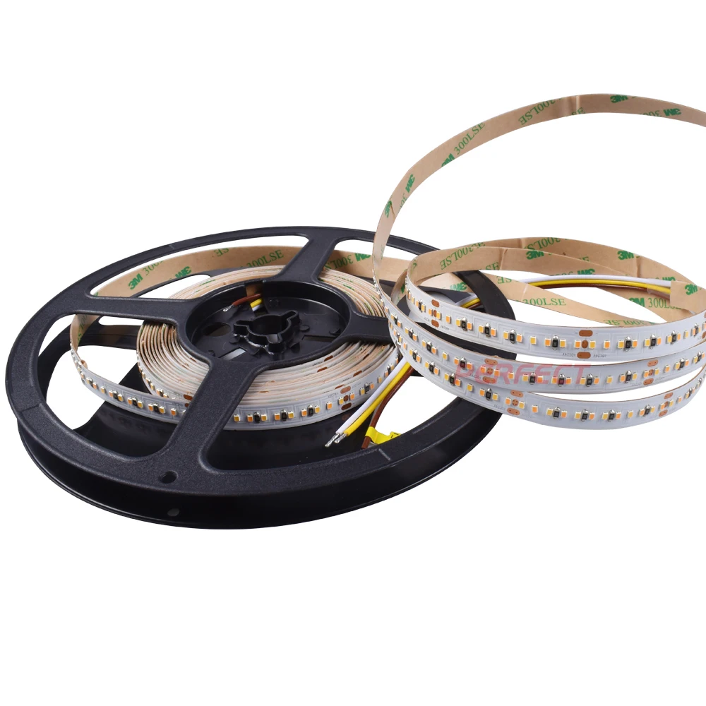High CRI 97 SMD 2216 tunable white led strip 1800K to 6500K CCT Adjustable LED Strip Light