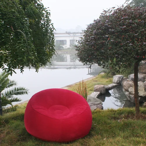 inflatable lazy boy sofa chair portable air sofa lounger used at home or park leisure