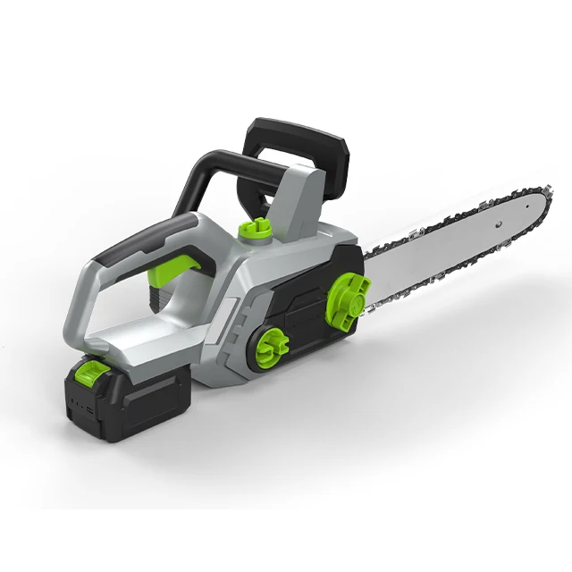 Оптовая продажа, 20 в, 12 дюймов, ручная аккумуляторная бензопила с блокировкой безопасности