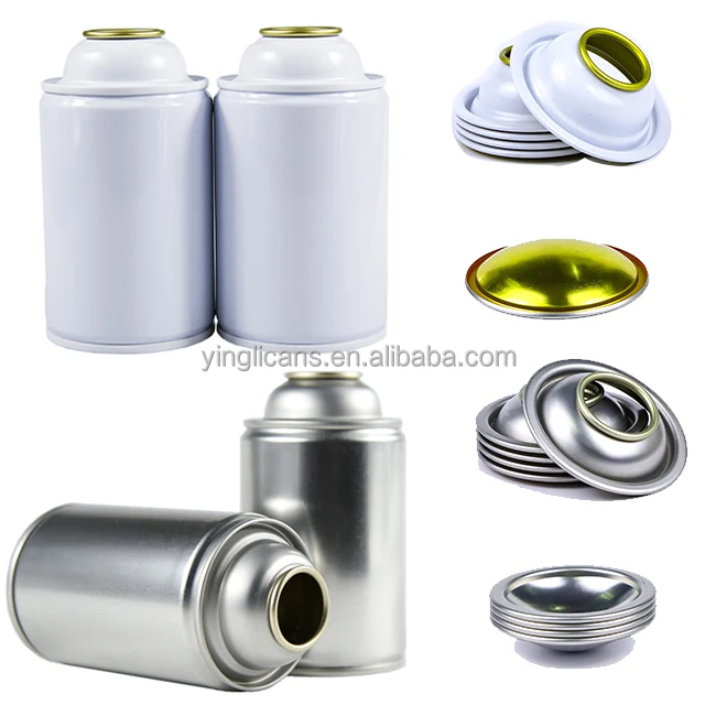 Manufacturer 45/52/57/65/70 Aerosol Tin Can Empty Aerosol Spray Can Aerosol Can Cone and Dome