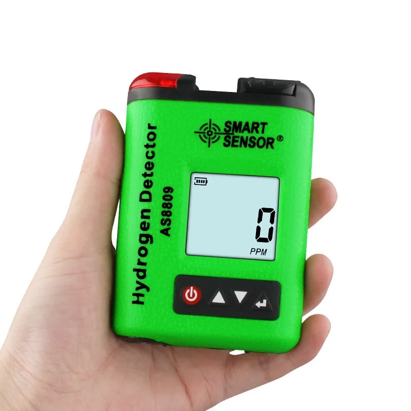M2U AS8809 Portable H2  Gas Concentration Monitor Air Quality Monitoring Hydrogen Detector