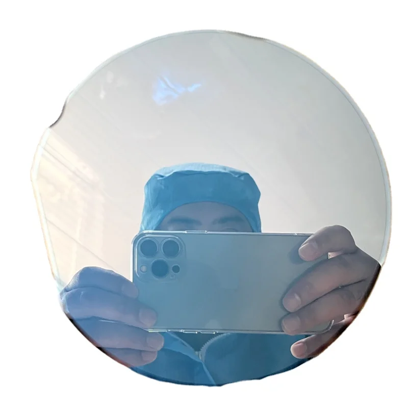 Silicon wafer infrared band high reflection coating optical AR DLC ZNS YBF3 SIO2 GE Silicon Window
