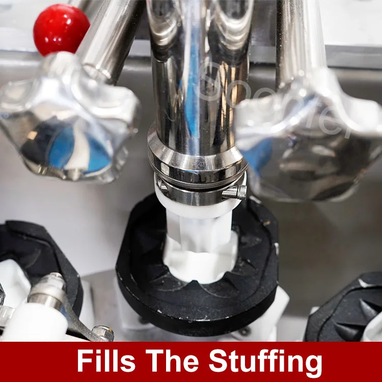 Automatic high speed small dumpling noodle gyoza skin samosa making machine in China