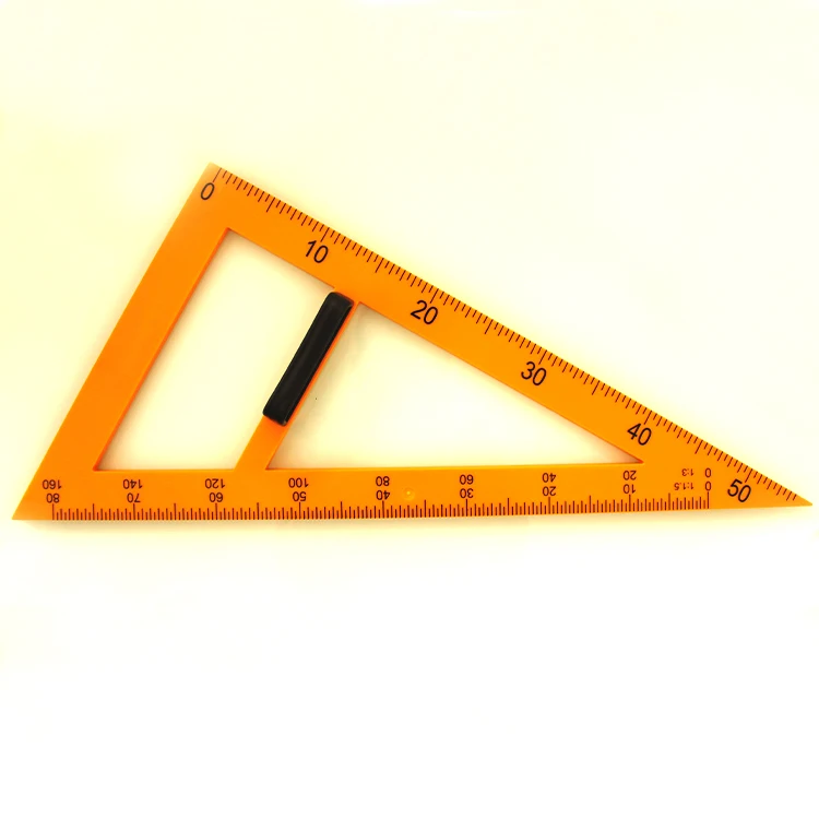 Magnetic Blackboard and Whiteboard Teaching Ruler Equipment Set