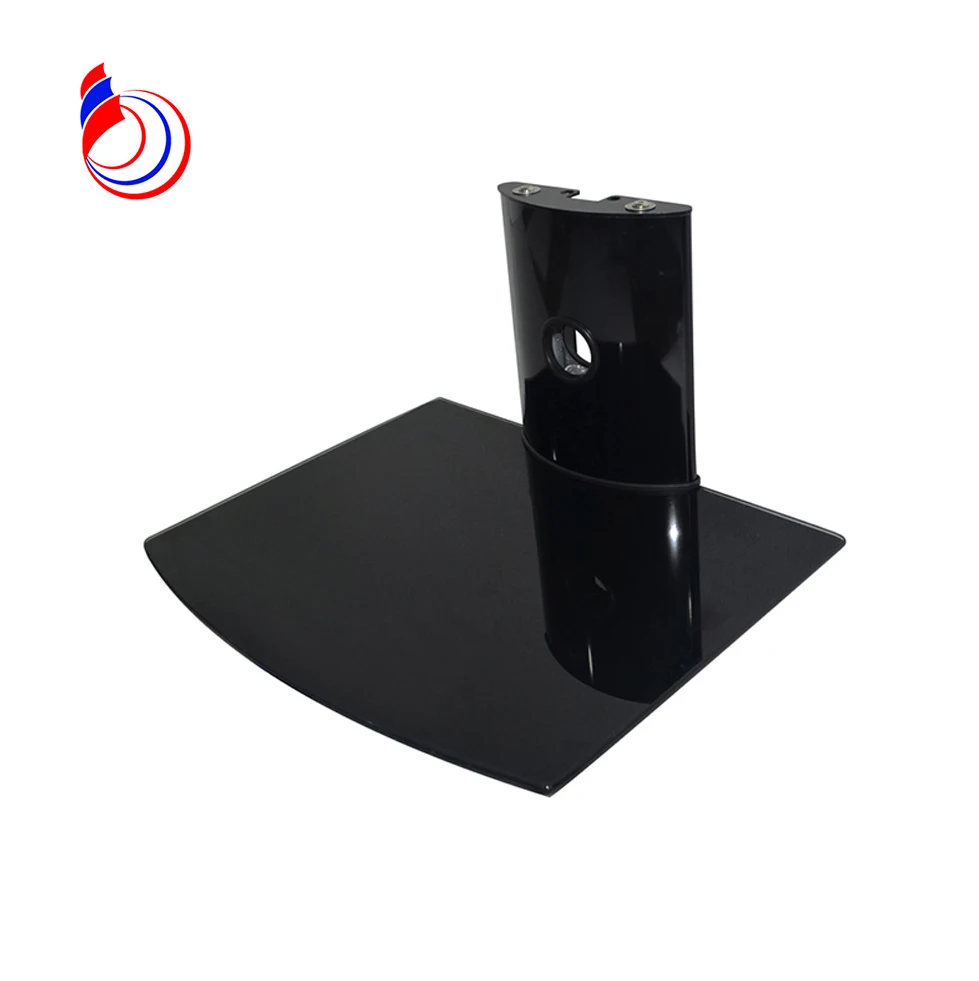 factory price fashion tempered glass lcd tv stand