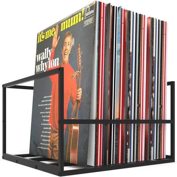 Metal Solid Steel Detachable Vinyl Record Album Storage Rack Vinyl Record CD Holder