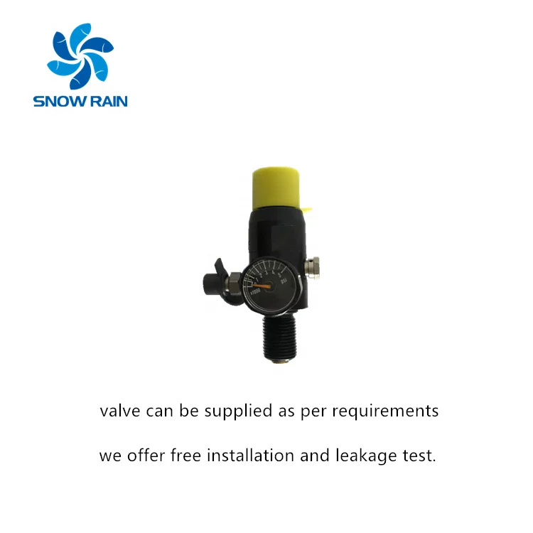 Manufacturer Direct Sale 4500 psi carbon fiber 300 bar fiber glass gas cylinder