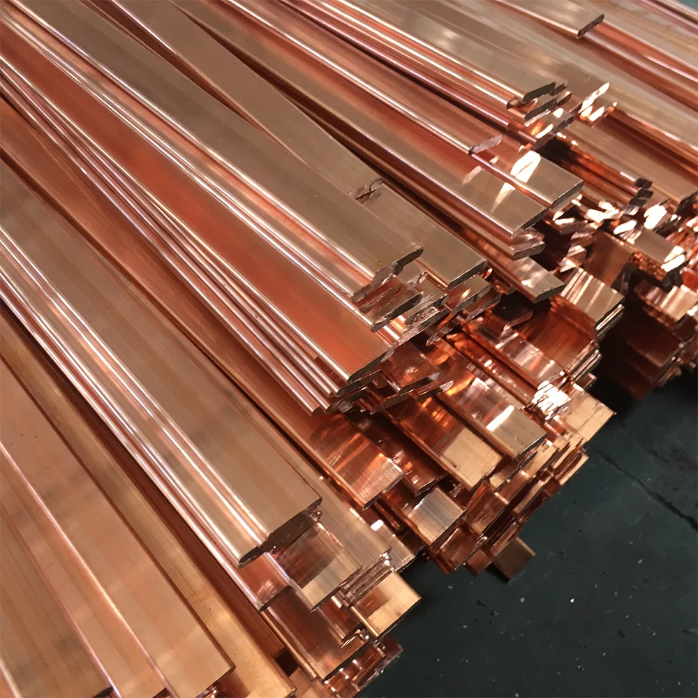Высококачественные Плоские стержни/стержни из 99.95% чистой меди диаметром 15 мм 18 мм 30 мм