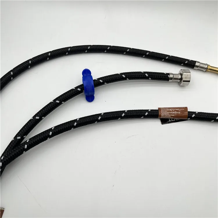 Promotional Three Tube Nylon Stainless Steel Braided Rubber Hoses Thermoplastic Braided Hose Pipe