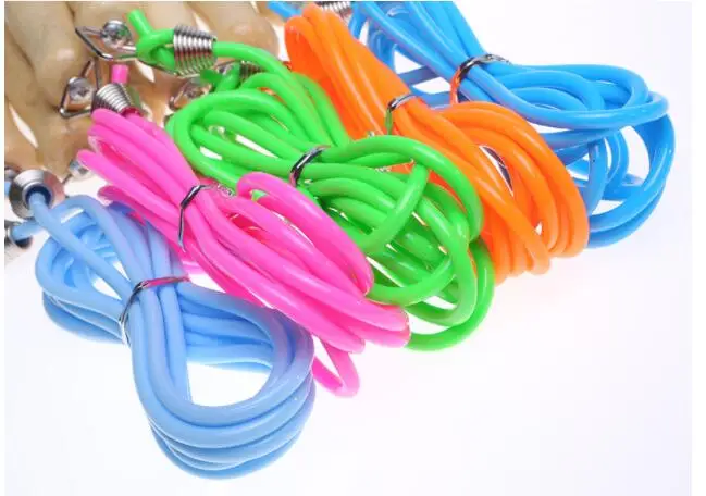 Single Wooden Handle Rope Jumping Exercise Adjustable Jump Rope skipping Speed Jump Rope For Kids