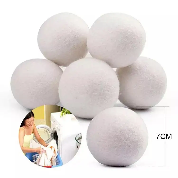 Ball Laundry Eco Pet Wool Drier Tassel Nepal Drying Cloth Bold for Pets Wool Dryer Balls