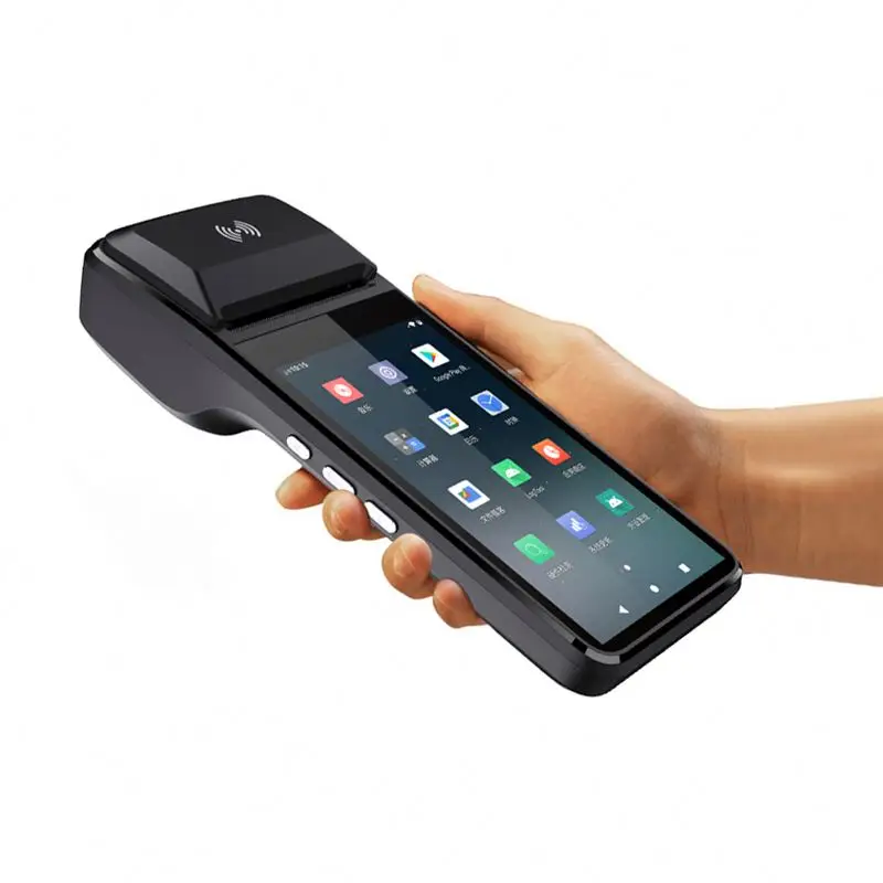 Android 11 Pos system handheld mobile pos terminal with 58mm thermal printer cash register (1600534001250)