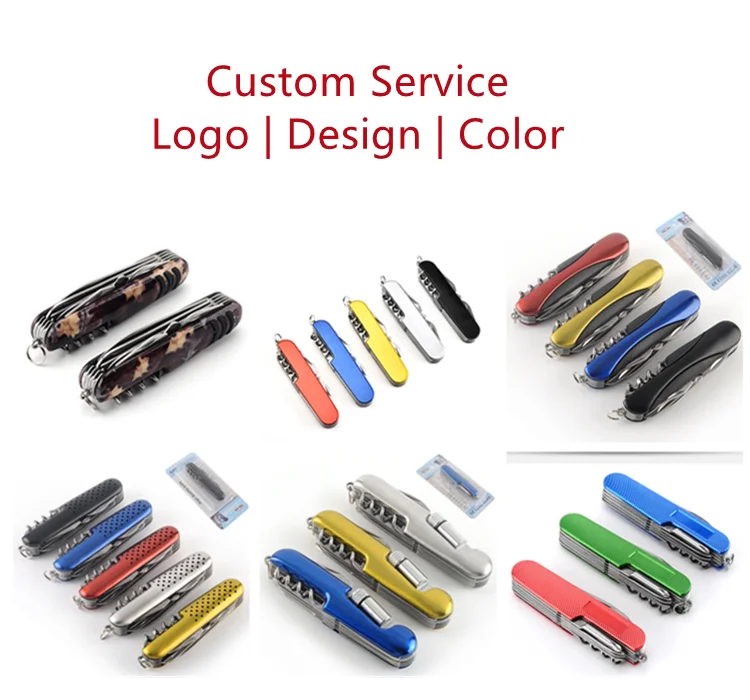 11 in 1 Multi-Purpose Stainless Steel Folding Pocket Tool Camp Swiss Knife Canada