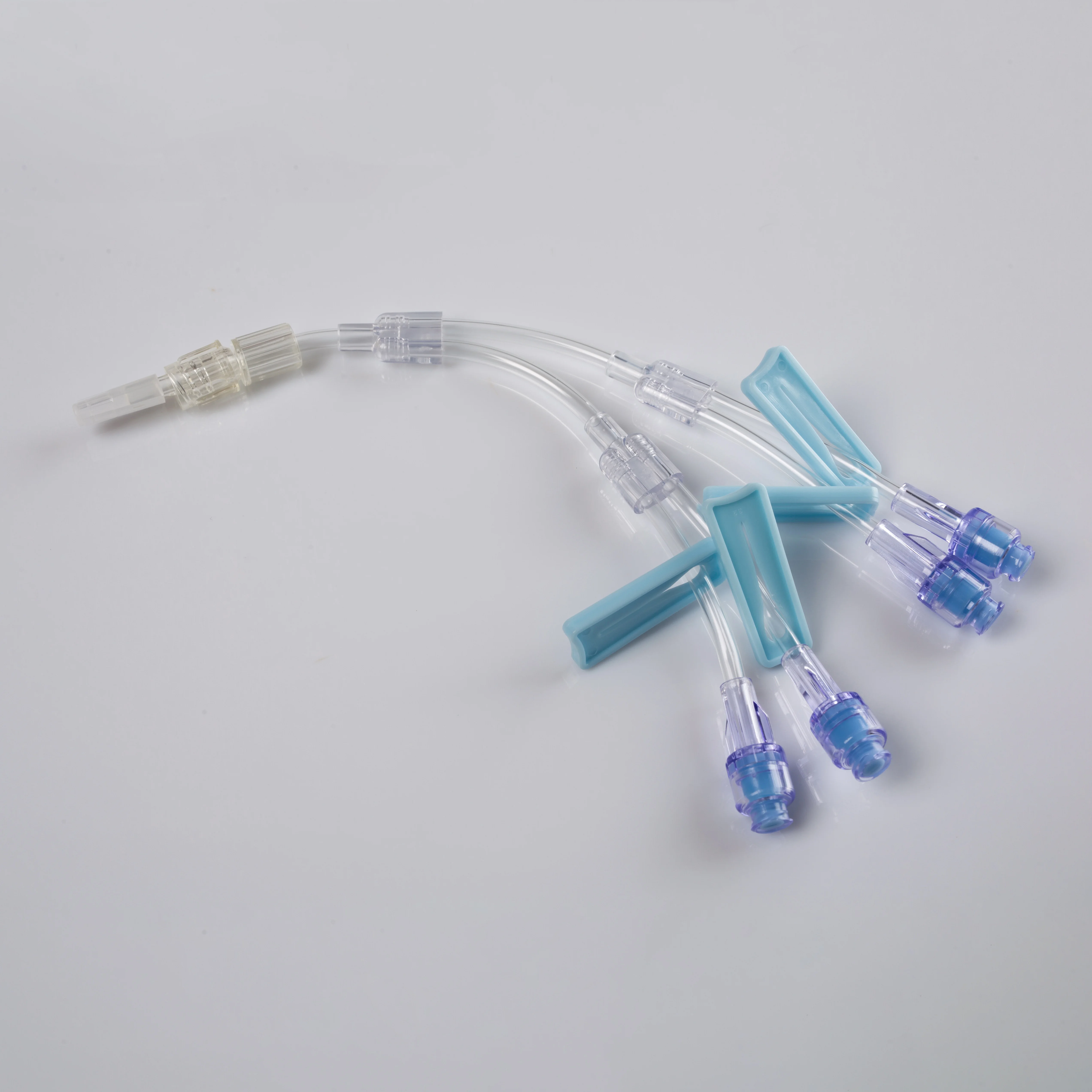 Medical Multi-Way IV Extension Tubing Needle Free Extension Tube