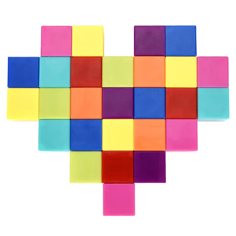 Montessori Magnetic Construction Building Blocks Baby Early Educational Innovative Puzzle DIY Magnetic Cube Toys for Kids Game