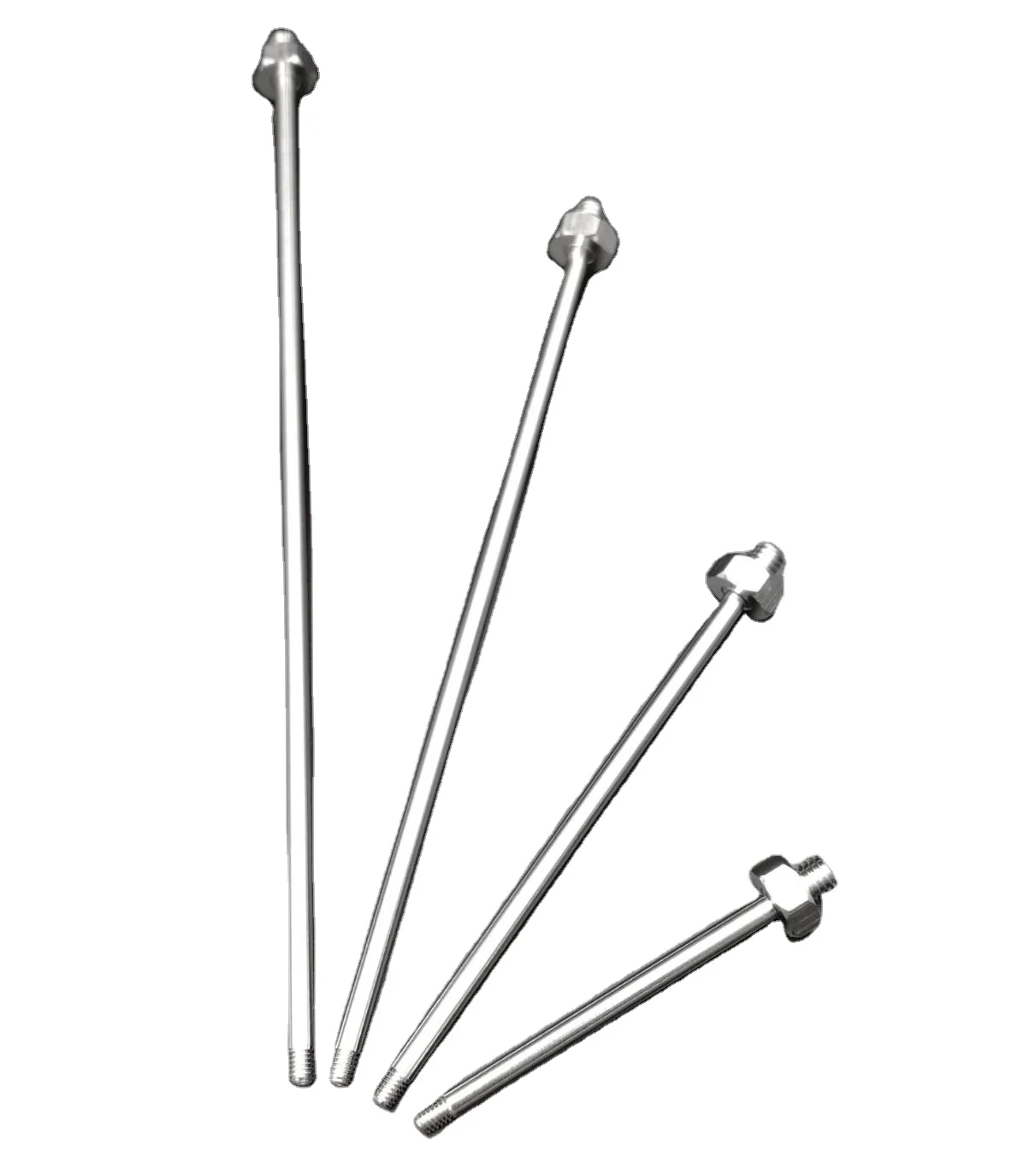 Customizable High Precision 3D CNC Machined Titanium Brass Stainless Steel Lab Injector Lance for Auto Medical Washing Machines