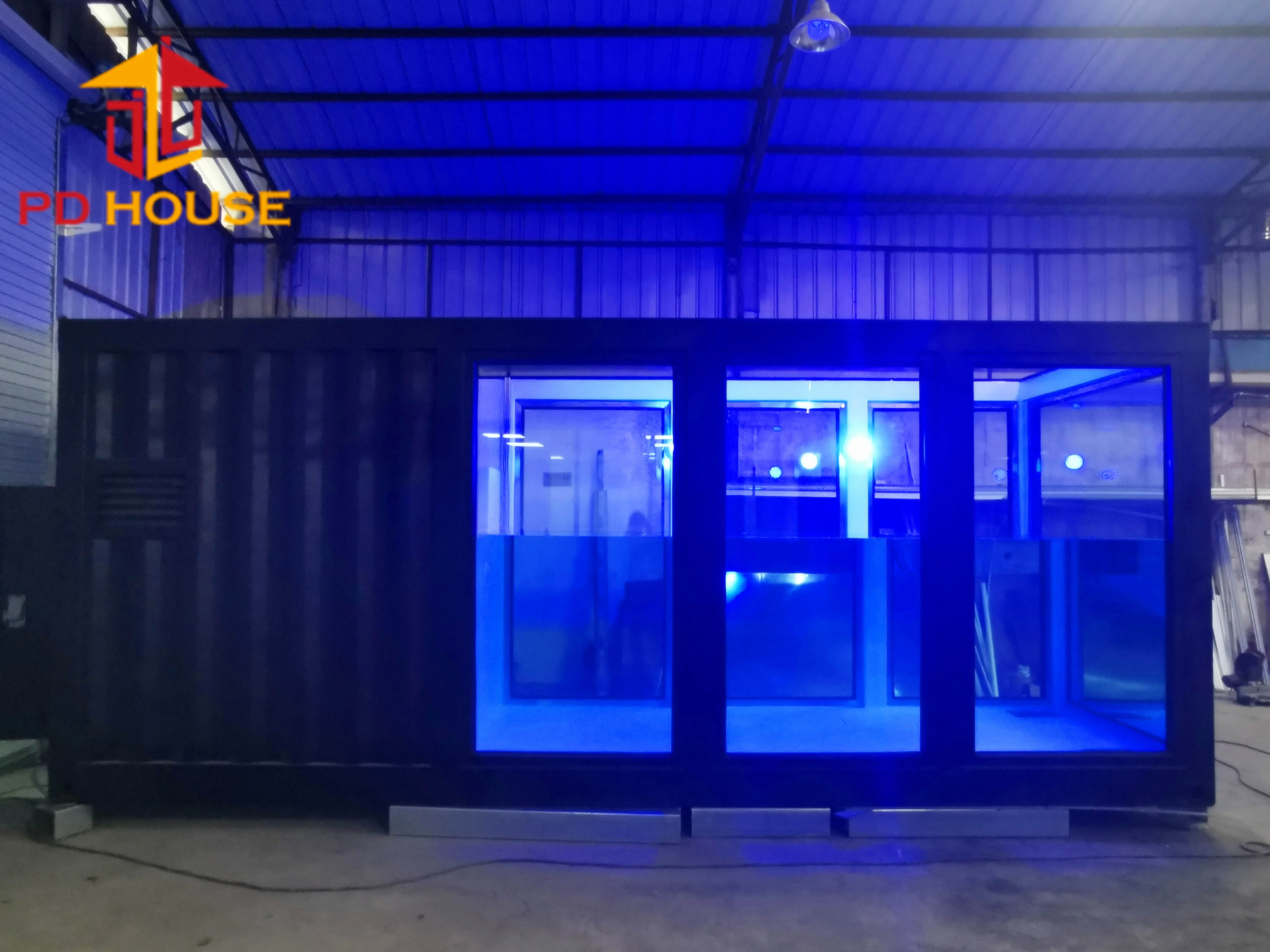 prefab modern portable swimming pool container underground inground with massage hot tube spa jets