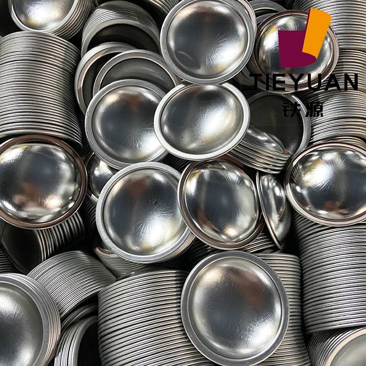 
Aerosol Can Cone dome to sell directly aluminum can round top and bottom 