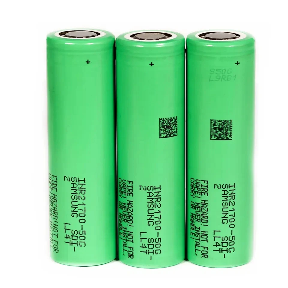 30C оригинальный цилиндрический 21700 3 7 V 50G 50E 50S 5000Ah перезаряжаемый литиевый аккумулятор INR21700-50S для скутера Ebike