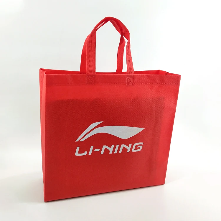 Custom Printed Logo Reusable Grocery Bag Gift Non Woven Shopping Bag Non woven Cloth Bag (1600362463820)