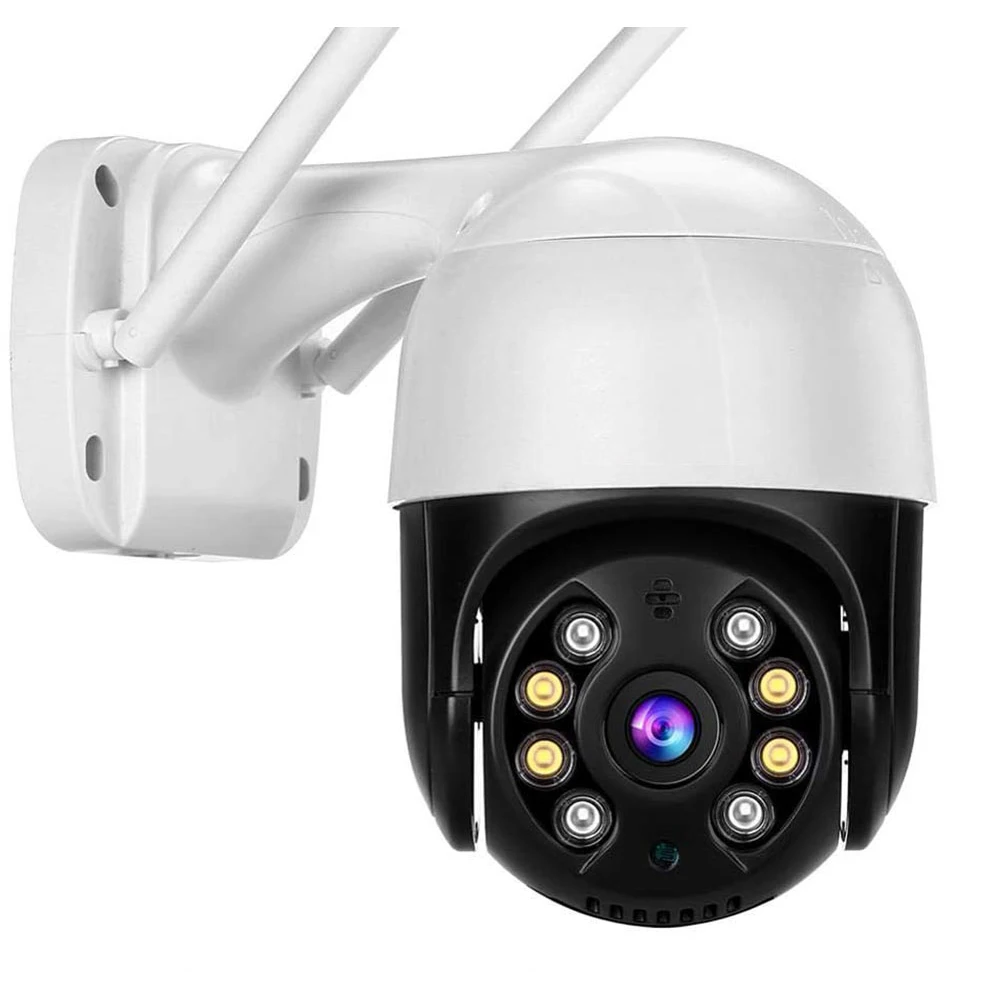 1080P PTZ WiFi IP Camera Outdoor 4X Digital Zoom AI Human Detect Wireless Camera H.265 P2P Audio Security CCTV Cam CC152