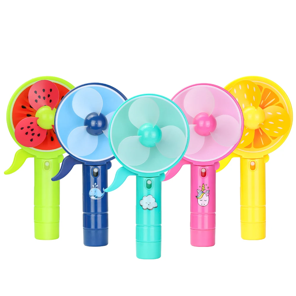 Manual hand mini fans New design handheld portable cooling fan mini mist fan toy for kids