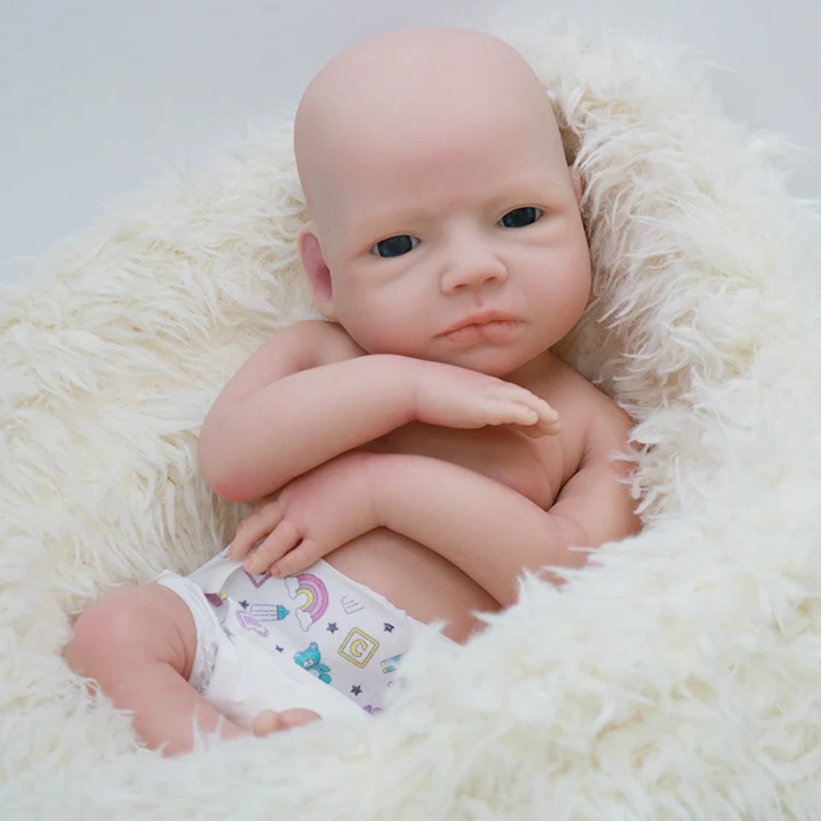Кукла реборн в комплекте, силиконовое Полноразмерное платье, гибкие 3D куклы-младенцы, реалистичные куклы