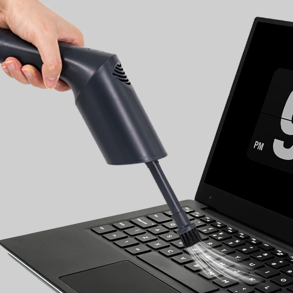 Cordless Rechargeable Portable Air Duster Blower Electric Gun for Screen Cleaning Replace Compressed Cans for Computer Use