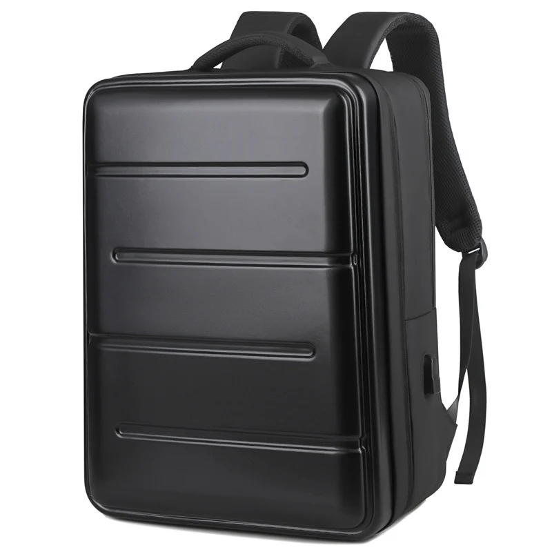 Custom Outdoor Anti-Friction Backpack Computer Bag Three-dimensional Hard Shell Bag Large Size ABS Business Backpacks