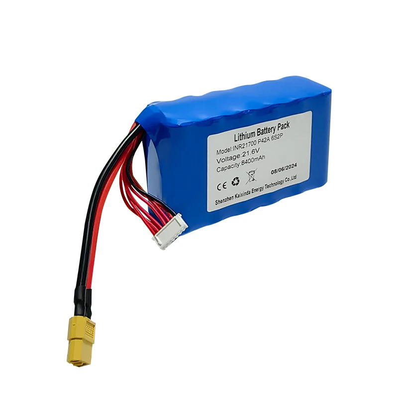 P42A P45B 21.6V 22.2V 6S2P Lithium Battery Pack 8000mAh 9000mAh li-ion inr-21700 li ion 8400mah 6s2p 8400 6s2p molicel 21700