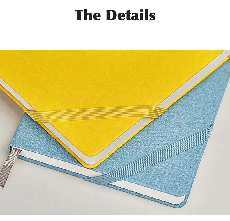A5 custom journal softcover or hardcover leather notebook 2023 with box packing