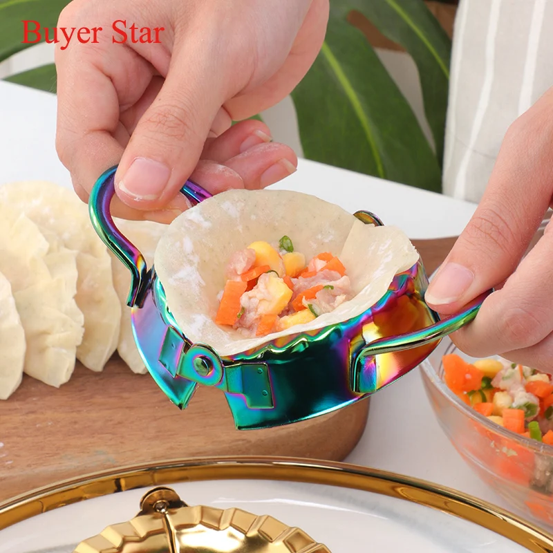 304 Stainless Steel Dumplings Maker Manual Dumpling Maker Mold